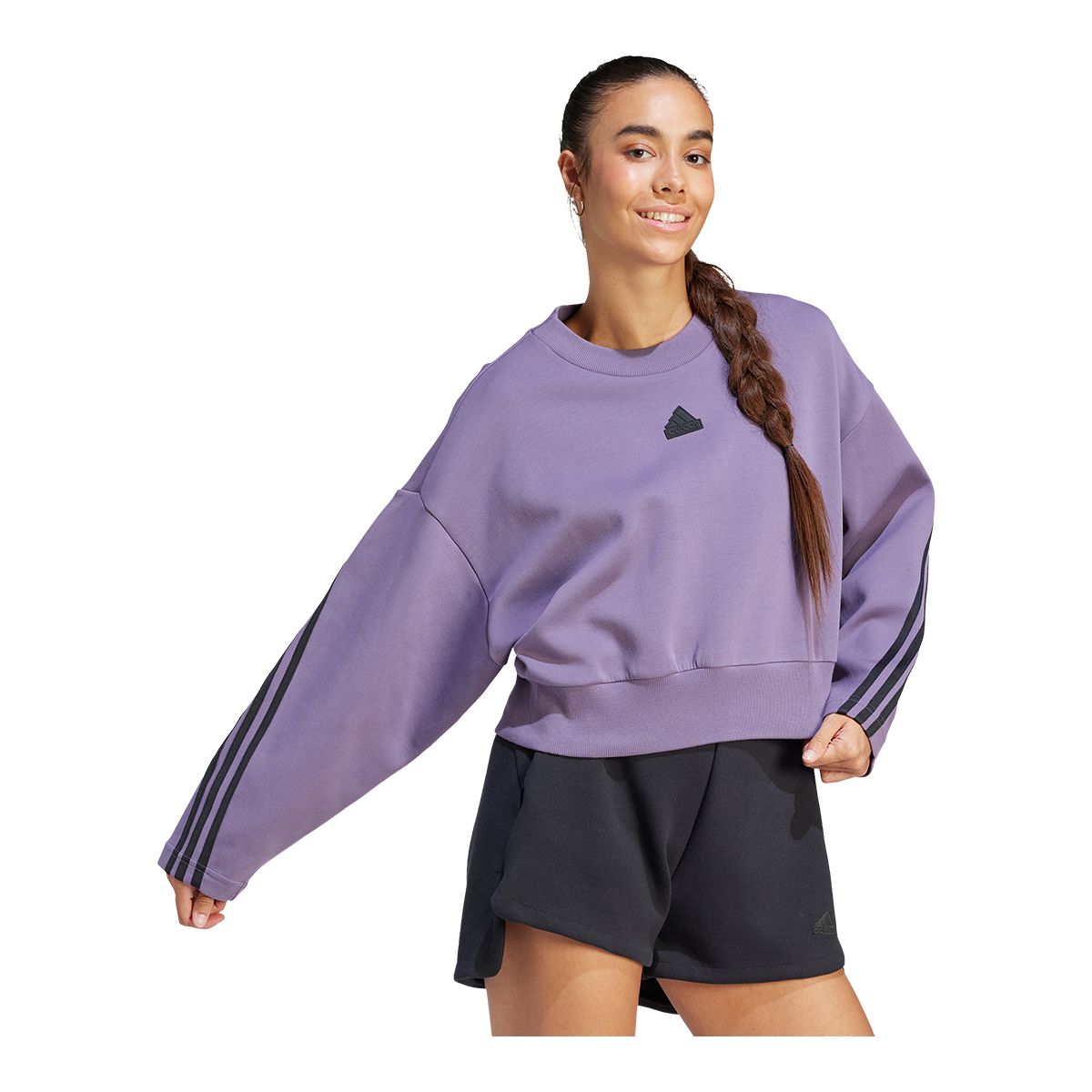 adidas Women's Future Icons 3-Stripes Sweatshirt