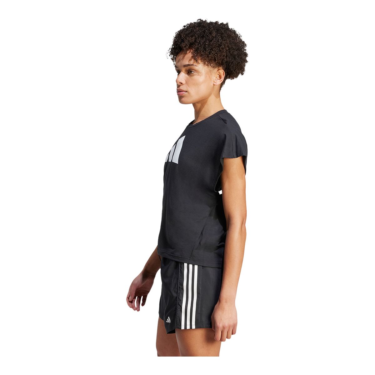 adidas Women's TI Logo T Shirt