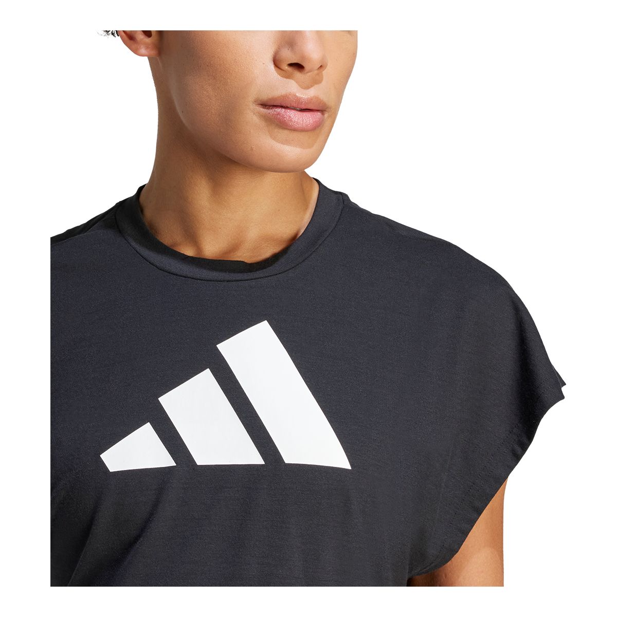 adidas Women's TI Logo T Shirt