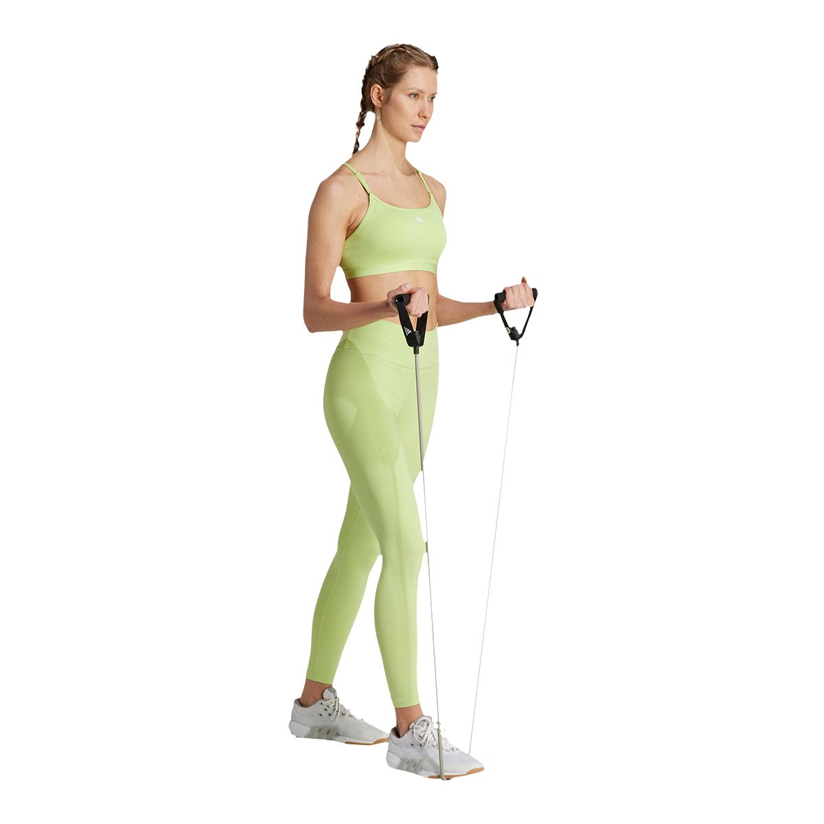 adidas Women's Aeroreact LS P Workout Sports Bra