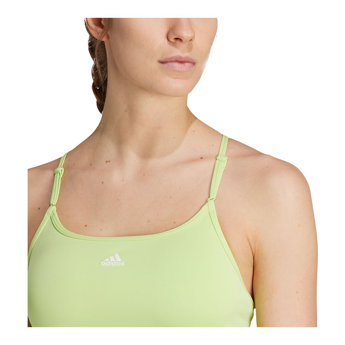 adidas Women's Aeroreact LS P Workout Sports Bra
