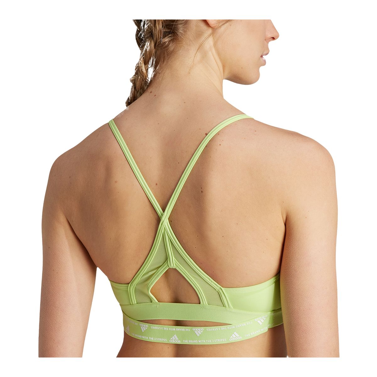 adidas Women's Aeroreact LS P Workout Sports Bra