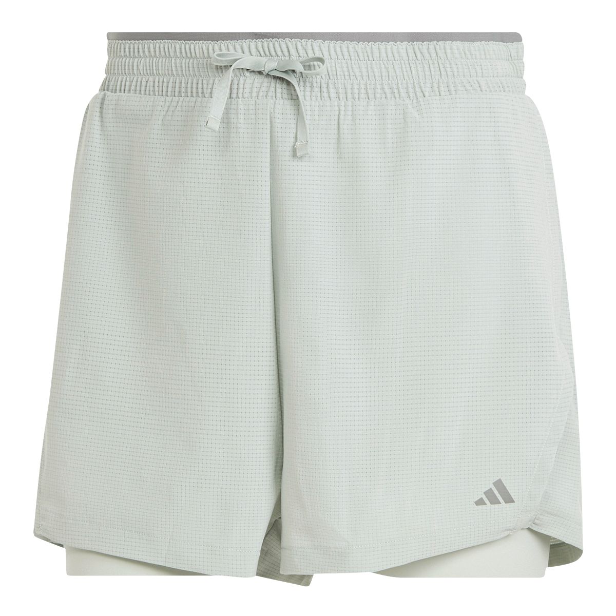adidas Women's HIIT High Rise 2 in 1 1/4 Shorts