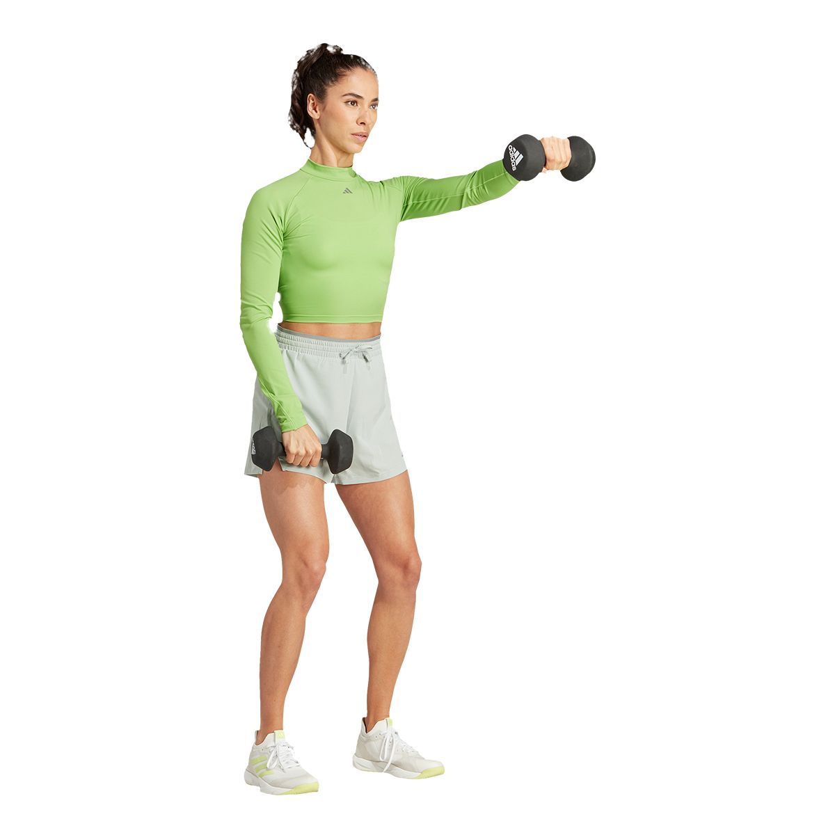 adidas Women's HIIT High Rise Long Sleeve T Shirt