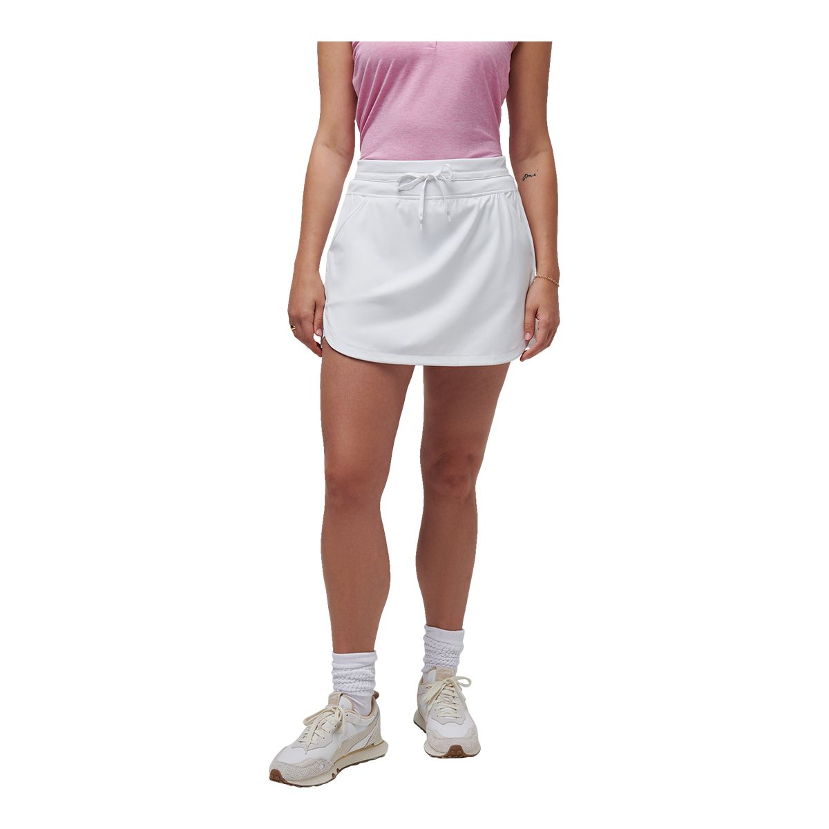 TravisMathew Women's Moveknit Tie Golf Skort