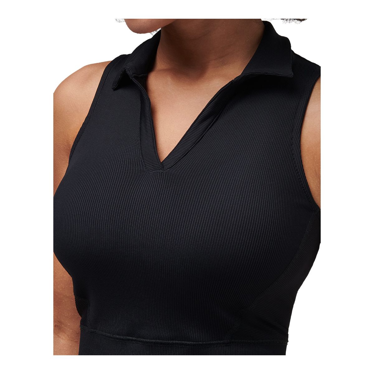 TravisMathew Women's Moveknit V-Neck Golf Polo Tank