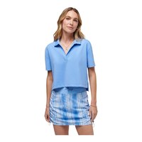 TravisMathew Women's Deco District Golf Polo Shirt Front_Flat