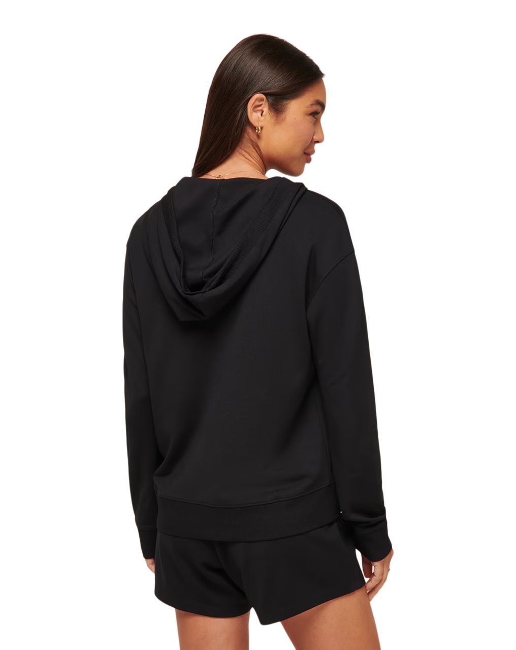 TravisMathew Women's Friday Ponte Half Zip Golf Hoodie