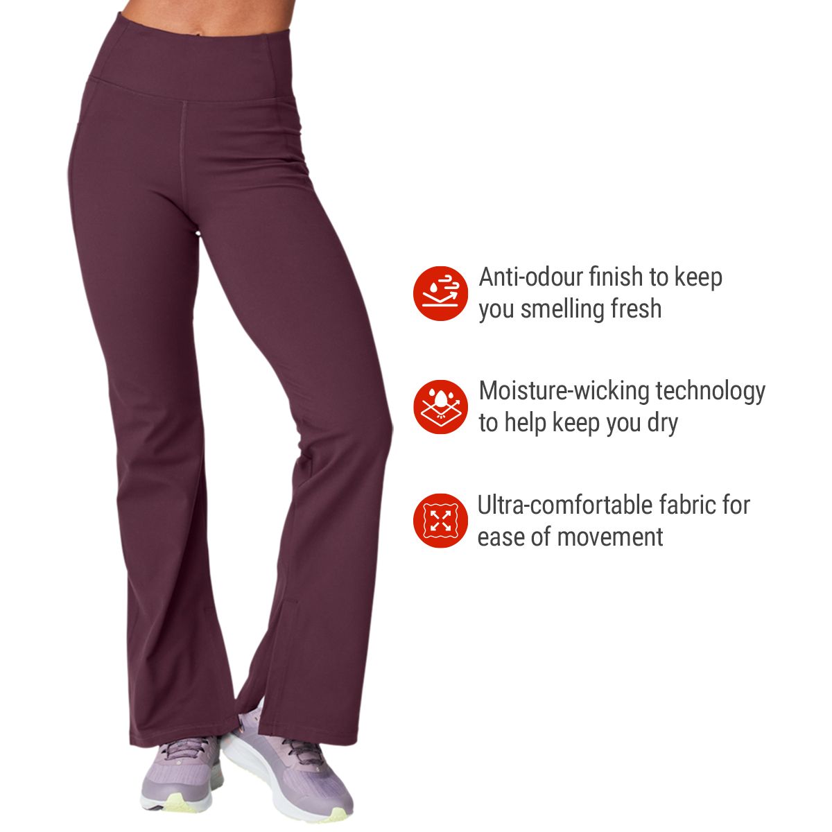 FWD Women's Push Balanced Flare Leggings