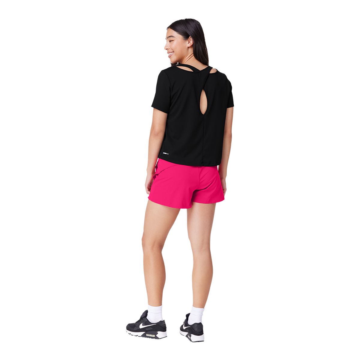 FWD Women's Push Balanced Overlap T Shirt