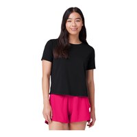 FWD Women's Push Balanced Overlap T Shirt Front_Angled_Right