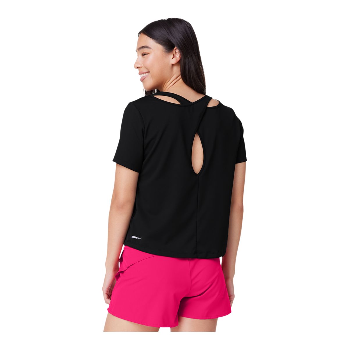 FWD Women's Push Balanced Overlap T Shirt