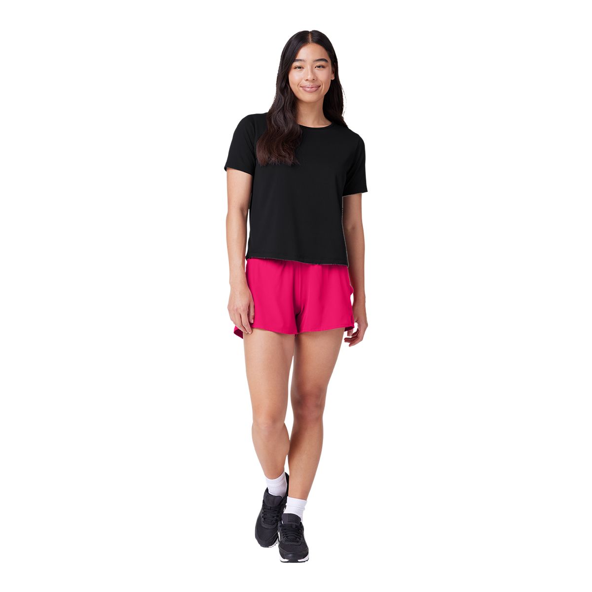 FWD Women's Push Balanced Overlap T Shirt