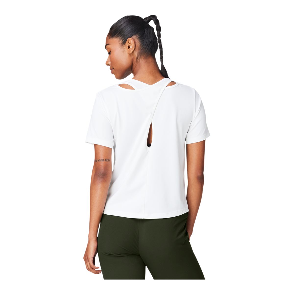 FWD Women's Push Balanced Overlap T Shirt