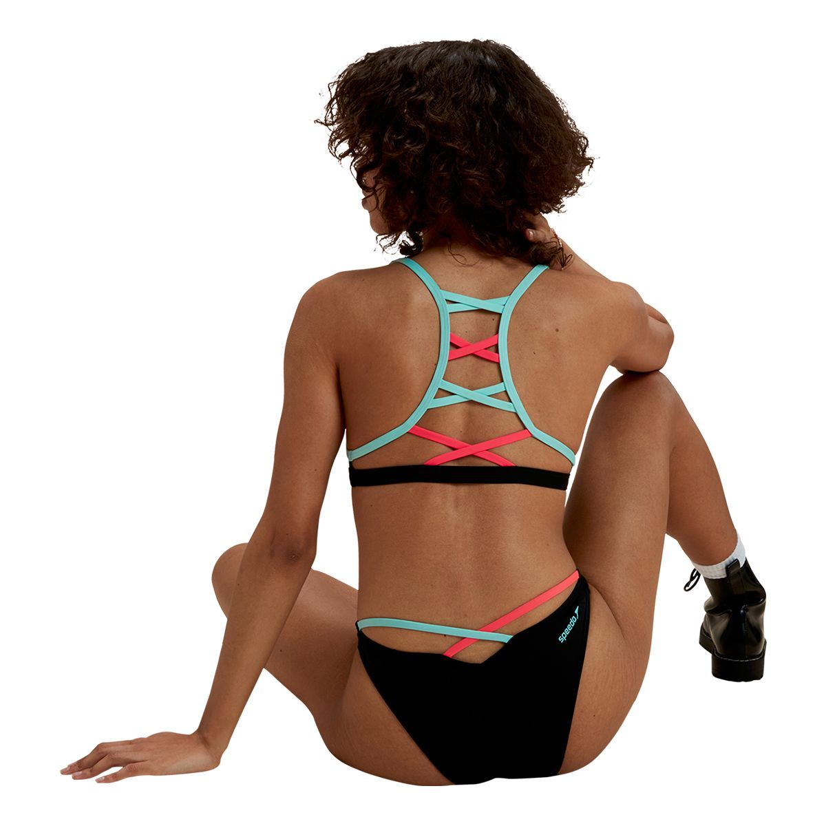 Speedo Women's Fluente Strappy Back Top