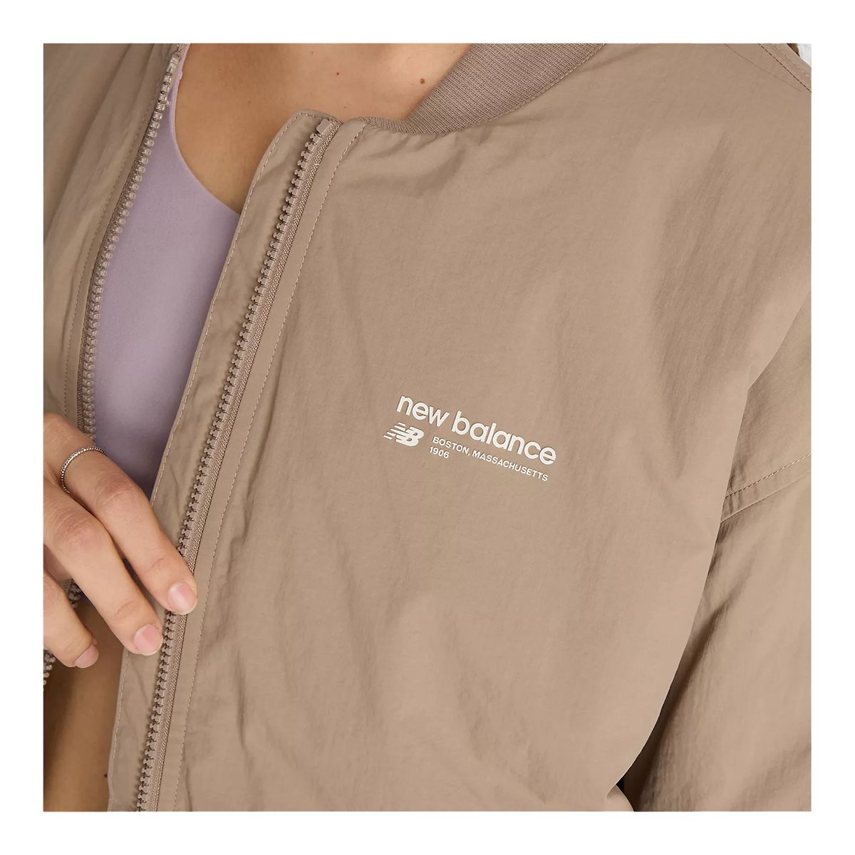 New Balance Women's Heritage Bomber Jacket