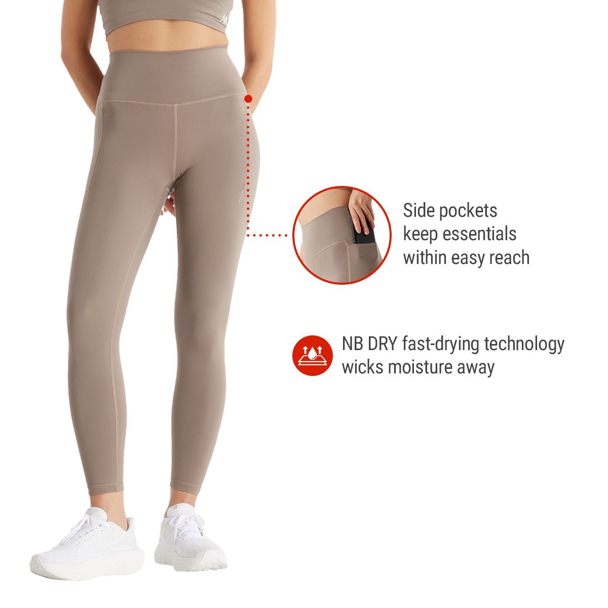 New Balance Women's Harmony 25-inch Tights