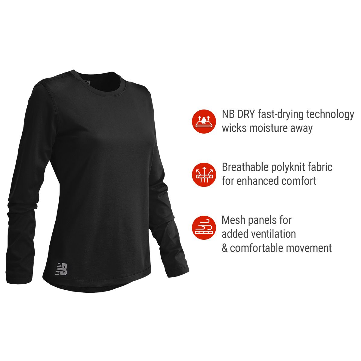New Balance Women's Core Run Long Sleeve Shirt