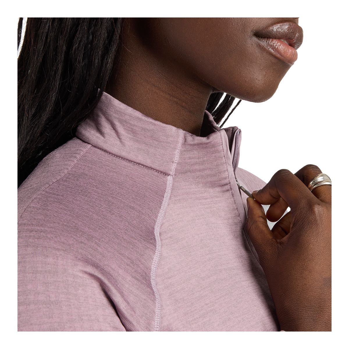 New Balance Women's Athletics Heat Grid 1/2 Zip Shirt