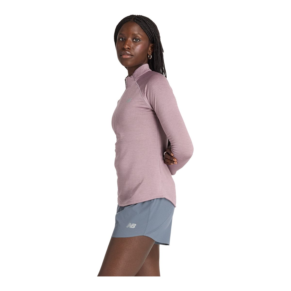 New Balance Women's Athletics Heat Grid 1/2 Zip Shirt