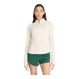 New Balance Women's Athletics Heat Grid 1/2 Zip Shirt Front_Flat