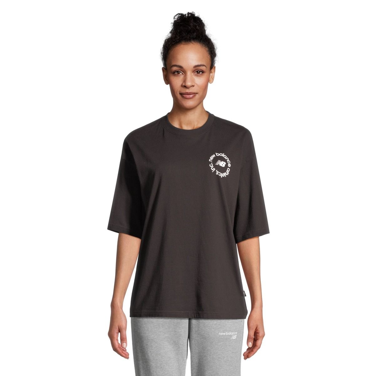 New Balance Women's Sport Graphic Oversized T Shirt