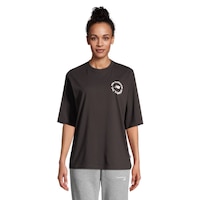New Balance Women's Sport Graphic Oversized T Shirt Front_Flat