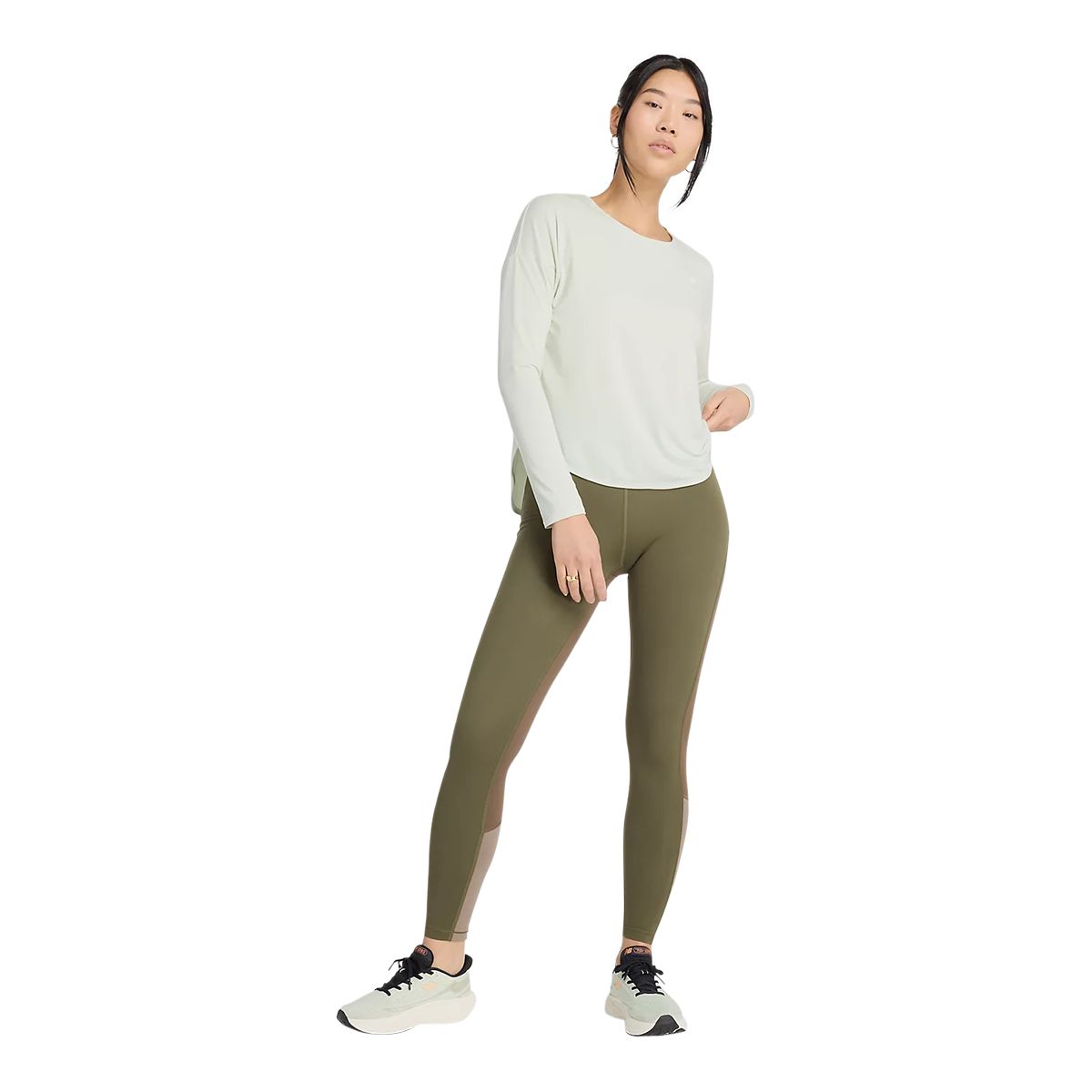 New Balance Women's Drapey Long Sleeve Shirt