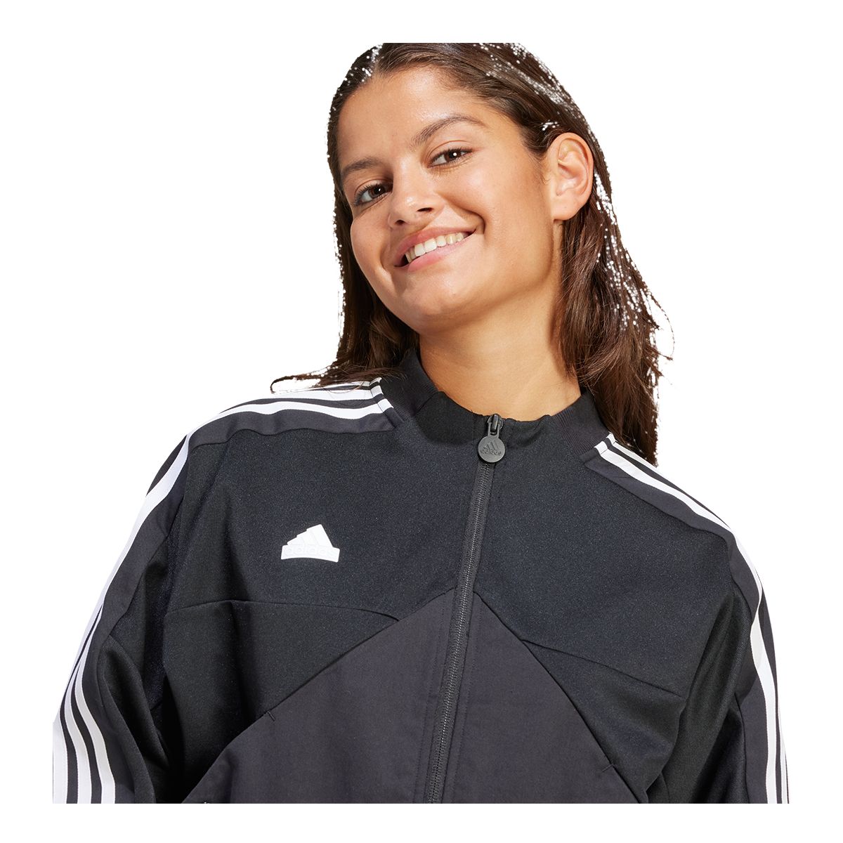 adidas Women's Tiro Material Mix Track Top