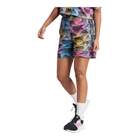 adidas Women's Tiro Q2 1/2 Shorts Front_Angled_Left