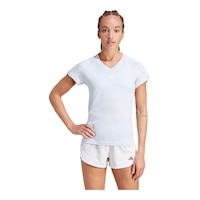 adidas Women's Essential Short Sleeve T-Shirt Front_Flat