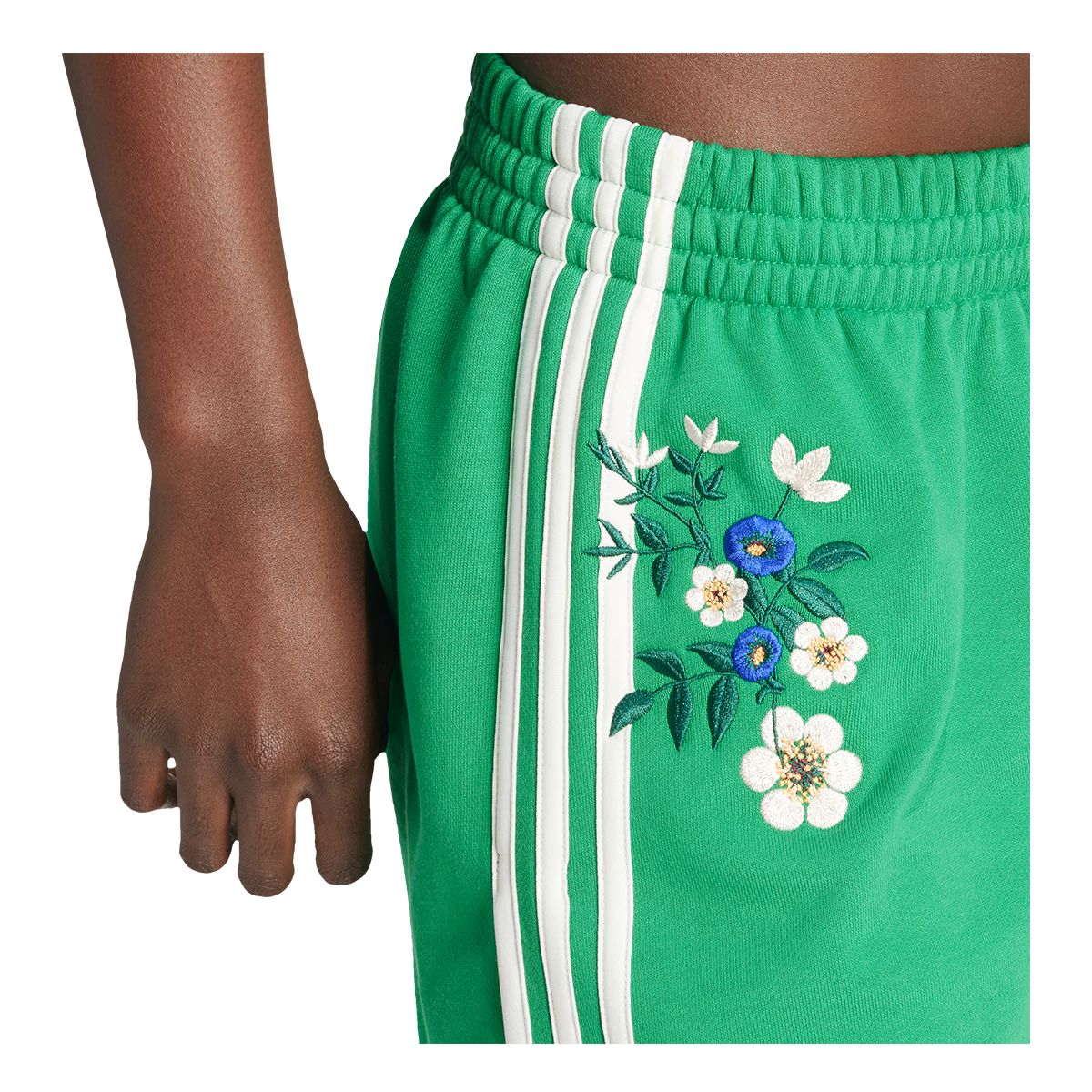 adidas Women's Floral 1/2 Shorts