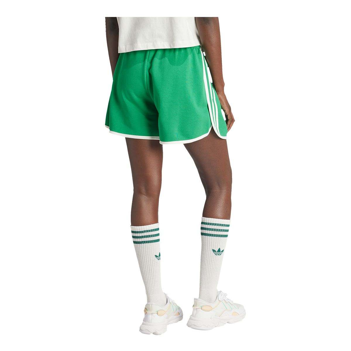 adidas Women's Floral 1/2 Shorts