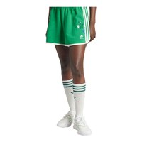 adidas Women's Floral 1/2 Shorts Front_Three_Fourths_Angled_Left