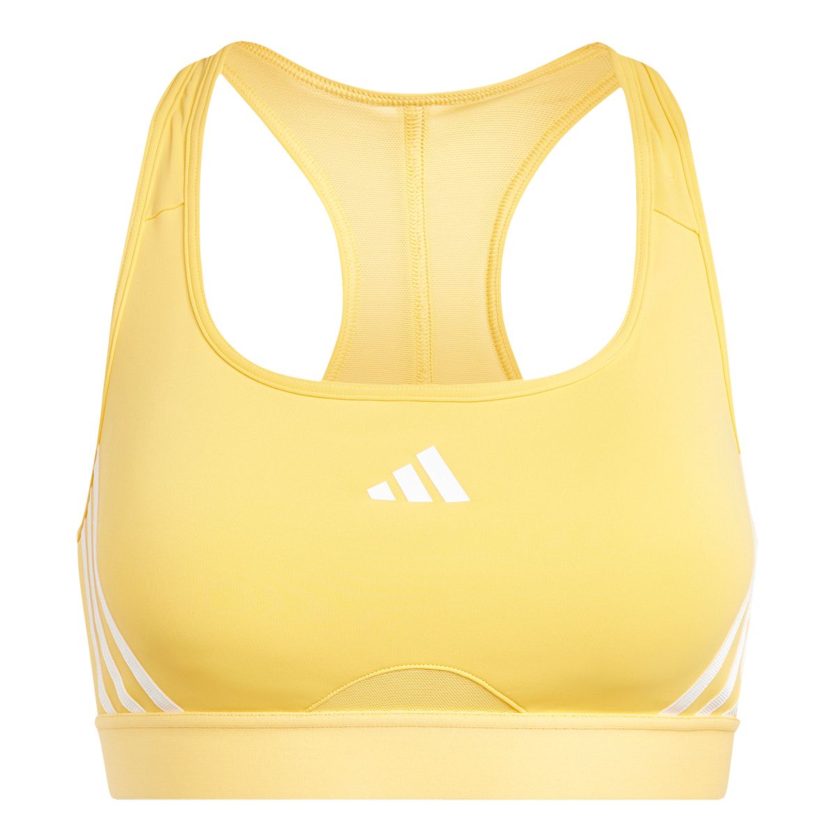 adidas Women's Powerimpact 3-Stripes Medium Support Workout Bra