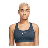 Nike Women's Swoosh Medium Sports Bra Front_Flat