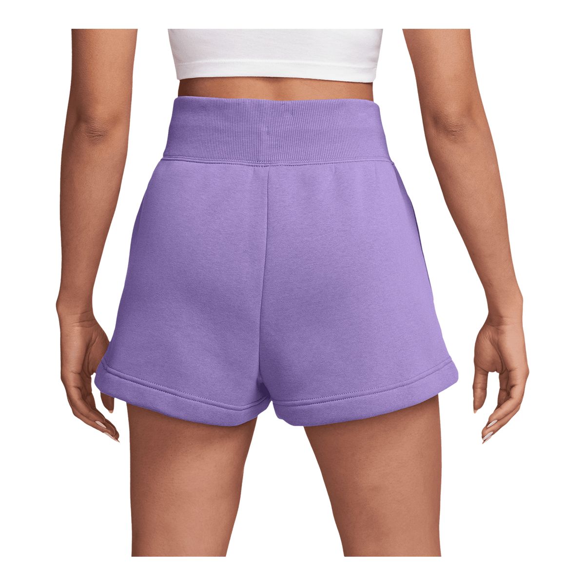 Nike Women's Phoenix Fleece High Rise Shorts
