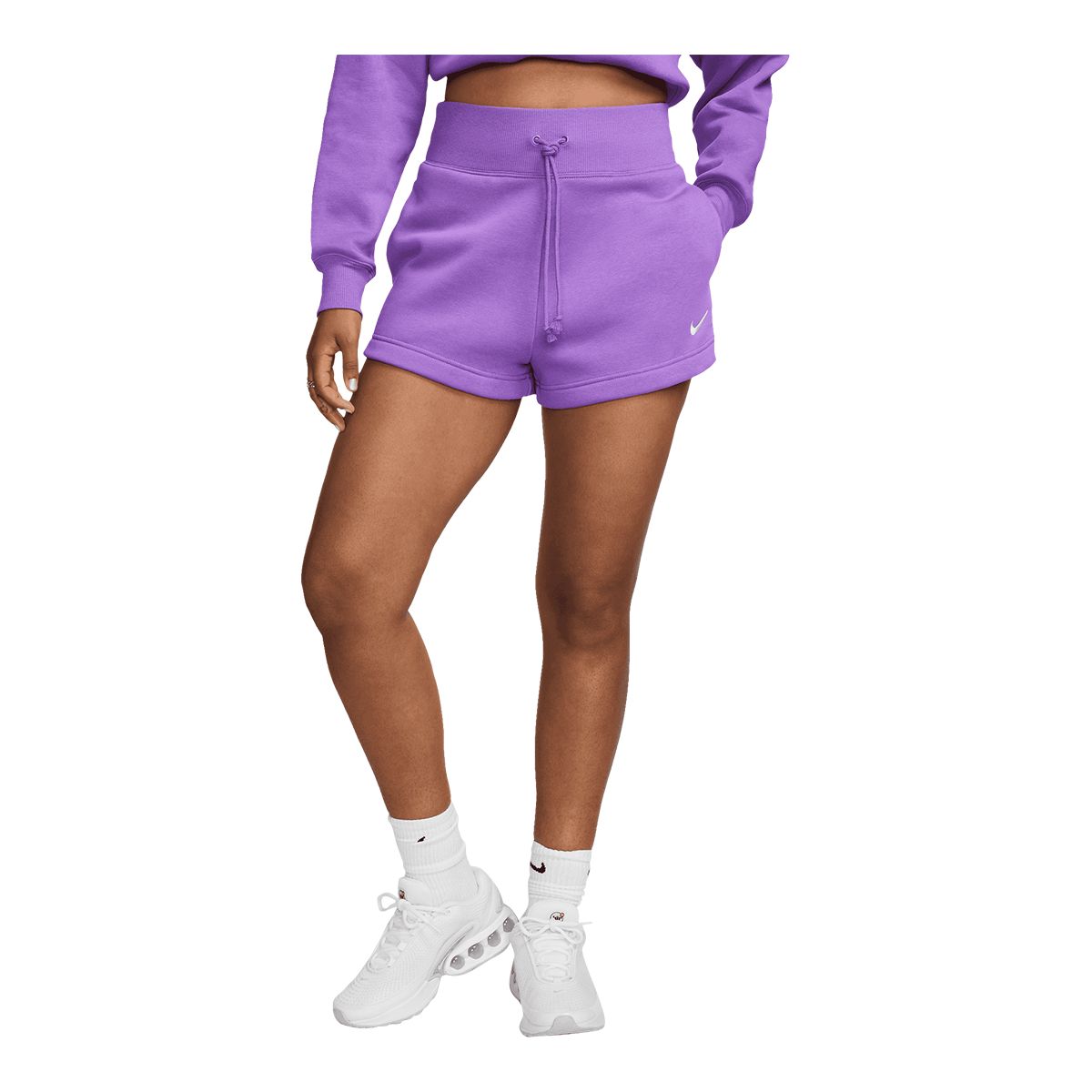 Nike Women's Phoenix Fleece High Rise Shorts