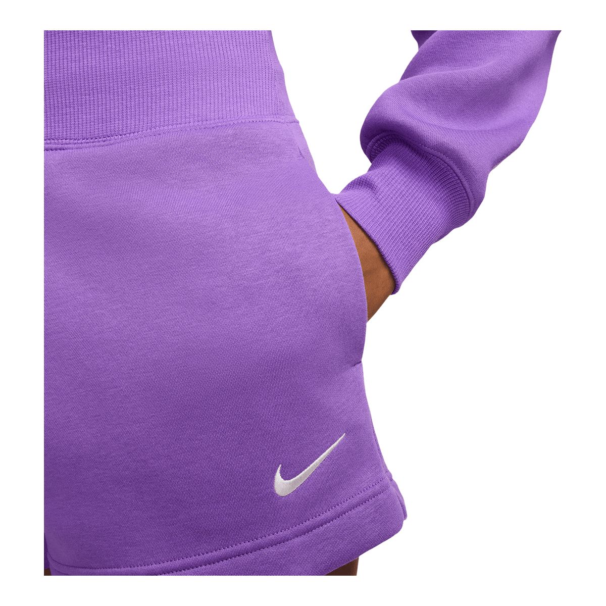 Nike Women's Phoenix Fleece High Rise Shorts
