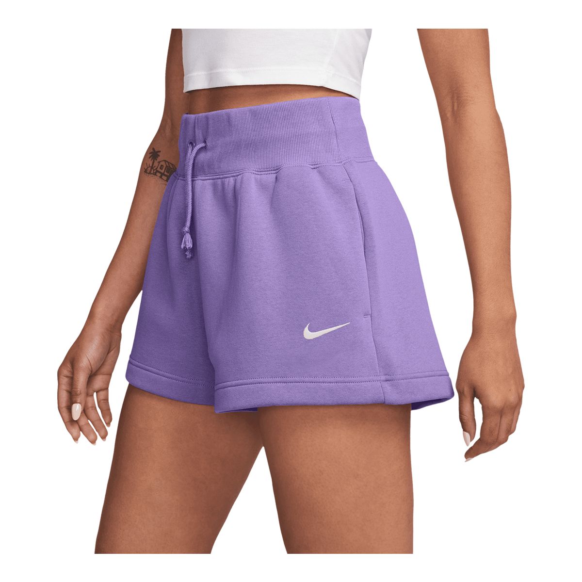 Nike Women's Phoenix Fleece High Rise Shorts