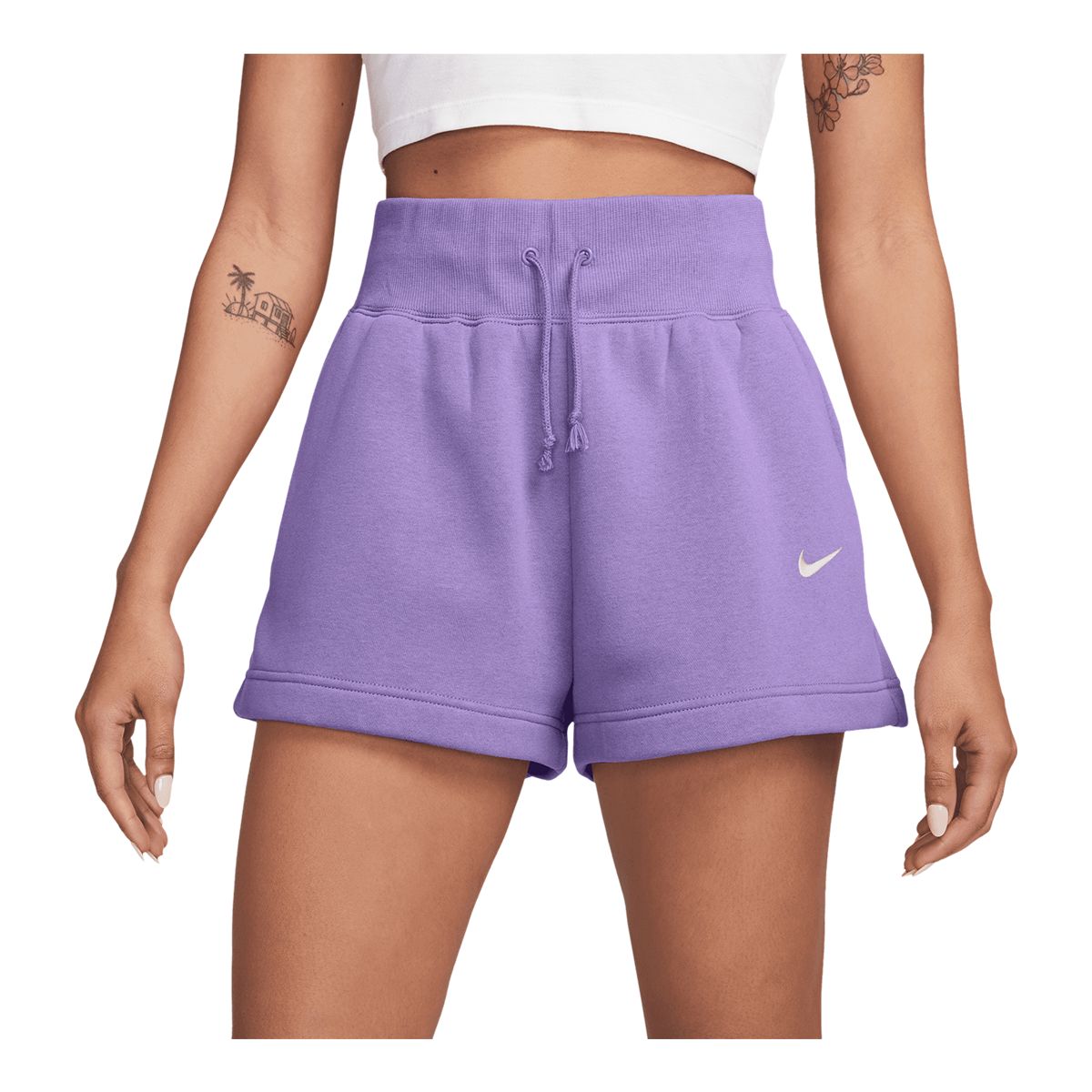 Nike Women's Phoenix Fleece High Rise Shorts