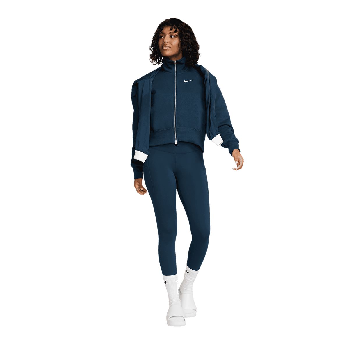 Nike Women's One High-waisted 7/8 Pocket Leggings with Dri-FIT Technology