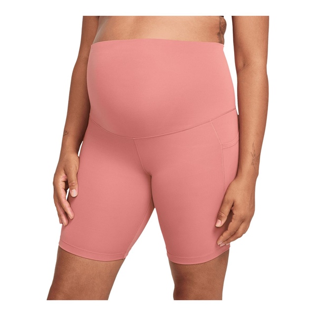 Nike Women's Maternity Dri-FIT One High Rise 8 Inch Shorts