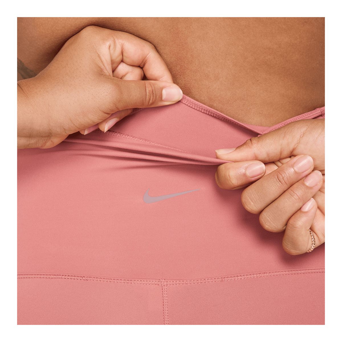 Nike Women's Maternity Dri-FIT One High Rise 8 Inch Shorts