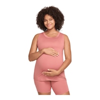 Nike Women's Maternity One Tank Front_Flat