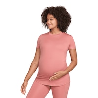 Nike Women's Maternity One T Shirt Front_Flat