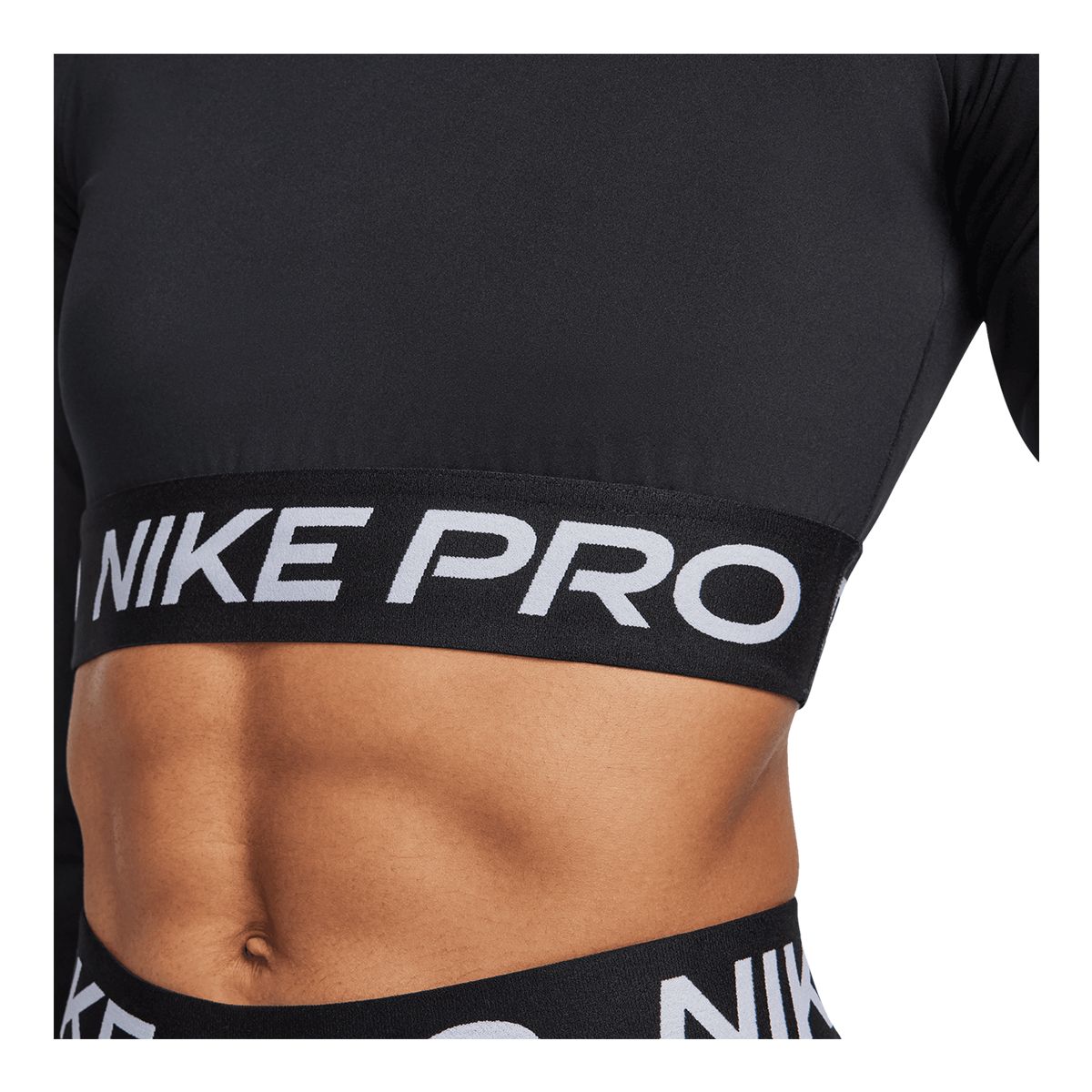 Nike Women's Pro Dri-FIT 365 Cropped Long Sleeve Shirt