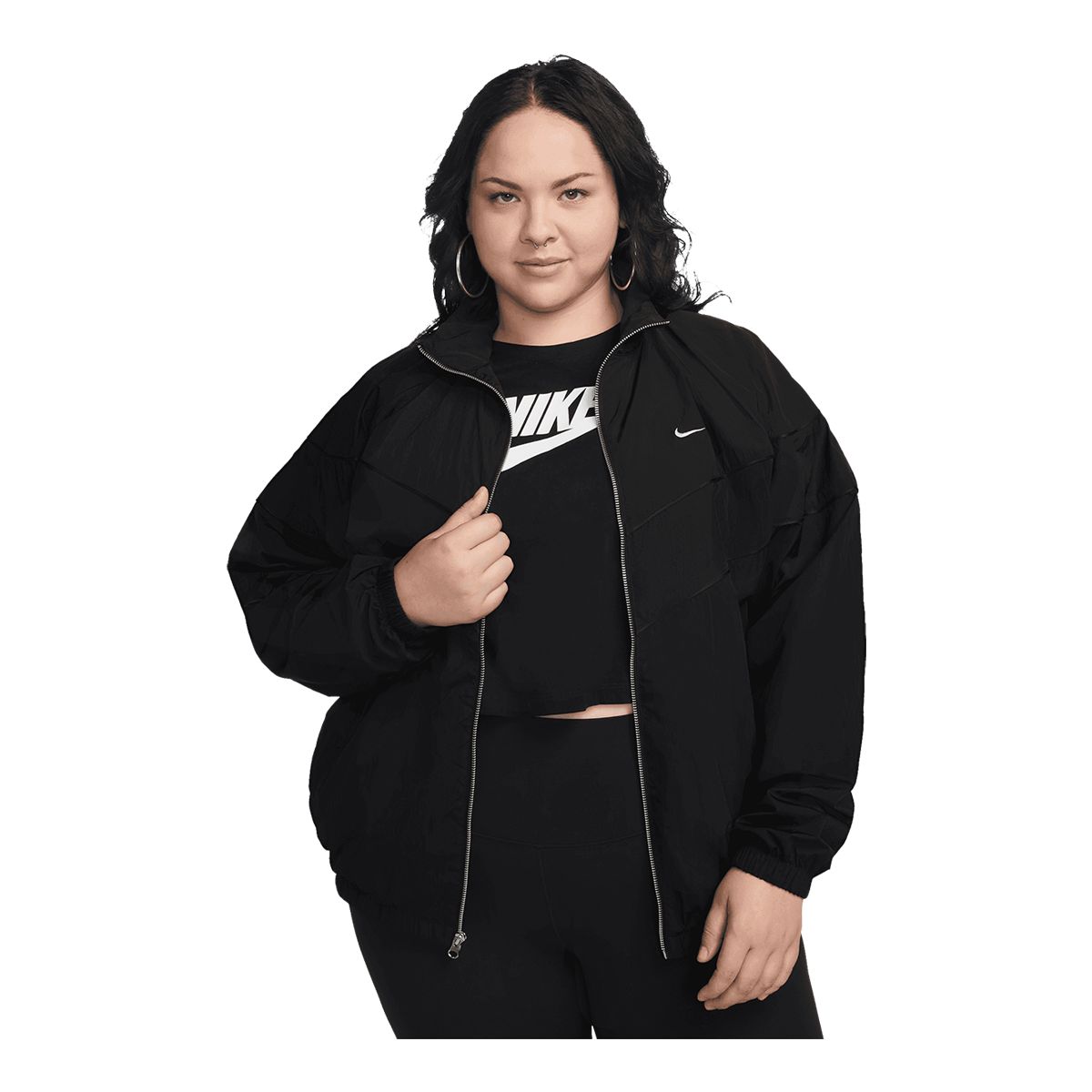 ジャケット Nike Windrunner Women's Loose UV Woven Full Zip Jacket FV630 Nike Women's Windrunner Loose UV Woven Full-Zip | SportChek