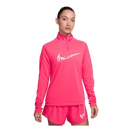 Nike Women's Run Swsh HBR 1/2 Zip Top