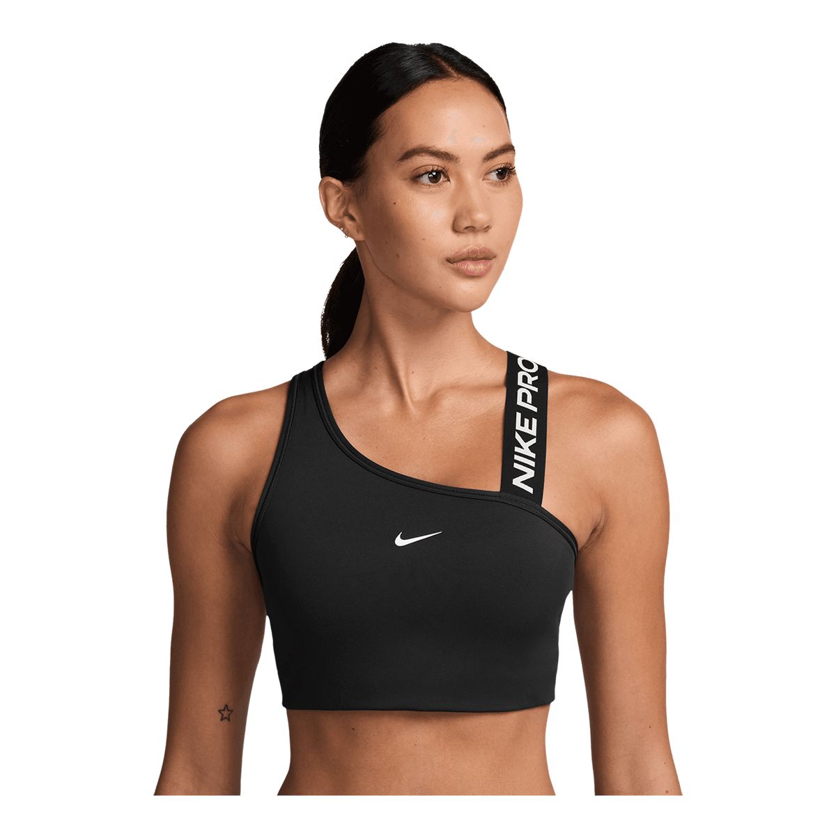 Nike Women's Assymetric Swoosh Bra